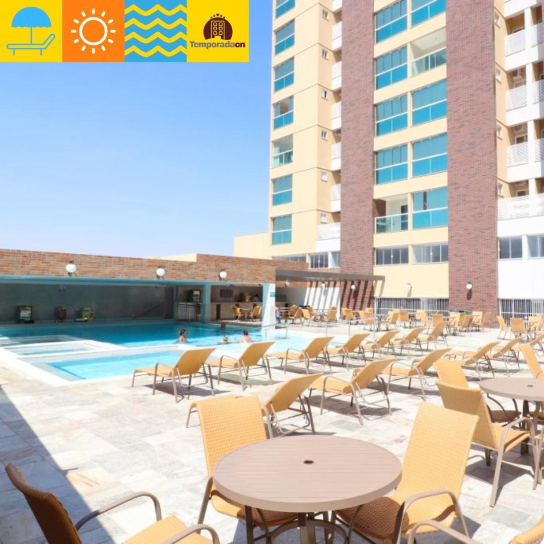 Piazza Com Acesso Ao Acqua Park Aparthotel Caldas Novas Buitenkant foto
