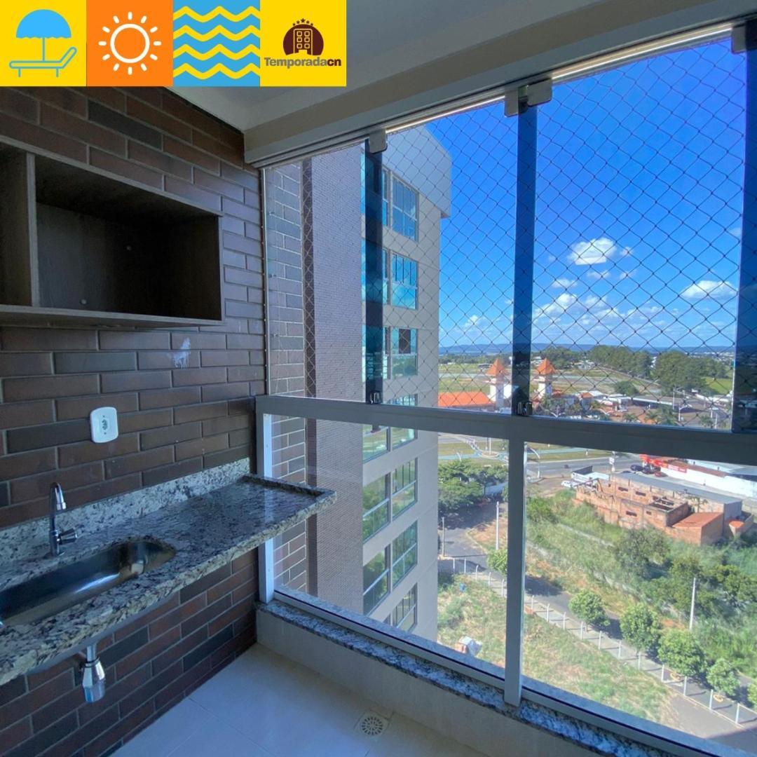 Piazza Com Acesso Ao Acqua Park Aparthotel Caldas Novas Buitenkant foto